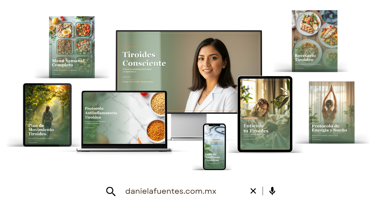 Tiroides Consciente — Bundle completo Daniela Fuentes